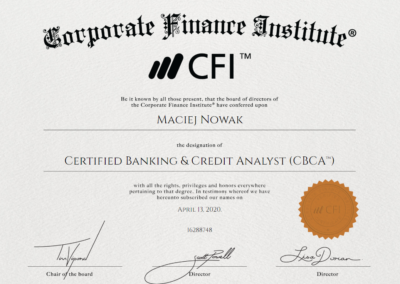 Certified Banking & Credit Analyst (CBCA)™